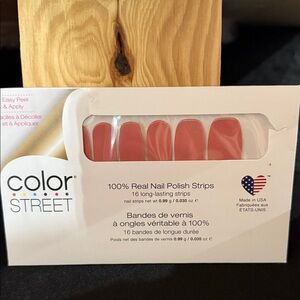 Color Street NO WAY SAN JOSE Pink Nail Polish Strips